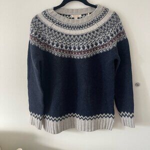 Barbour Crew Neck Sweater Fairlead Knit Wool